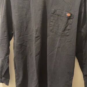 Dickies Black Long Sleeve Tee Casual Comfort